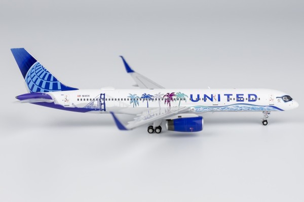 Boeing 757-200/w United Airlines "California" N14106 Scale 1/400