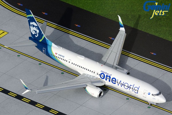 Boeing 737-900ER Alaska Airlines "oneworld livery" Flaps Down Version N487AS Scale 1/200