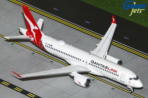 GeminiJets Airbus A220-300 QantasLink National Jet Systems VH-X4B 1:200 Modellflugzeug