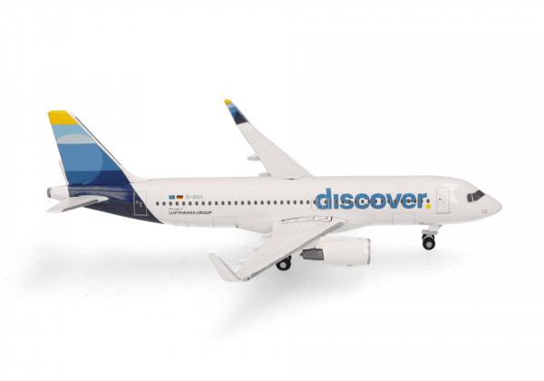 Herpa Wings Airbus A320-200 Discover D-AIUS 1:500 Modellflugzeug