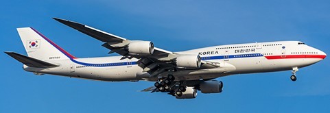 Boeing 747-8 South Korea Air Force HL7643 Scale 1/400