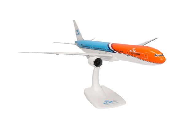 Herpa Snap-Fit Boeing 777-300ER KLM "Orange Pride" PH-BVA 1:200 Modellflugzeug