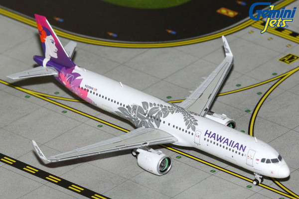 GeminiJets Airbus A321neo Hawaiian N209HA 1:400 Modellflugzeug