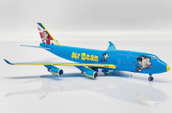 JC Wings Boeing 747-400 Fantasy "Mr. Bean" 1:400 Modellflugzeug