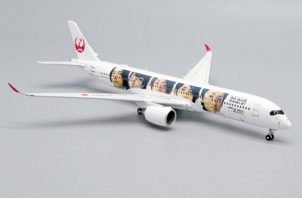 JC Wings Airbus A350-900 JAL Japan "20th Arashi Thanks Jet" JA04XJ 1:400 Modellflugzeug