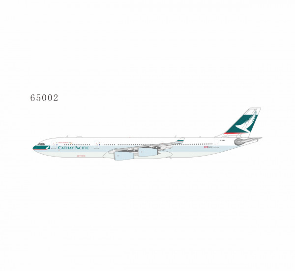 NG Model Airbus A340-300 Cathay Pacific with limited card B-HXH 1:400 Modellflugzeug