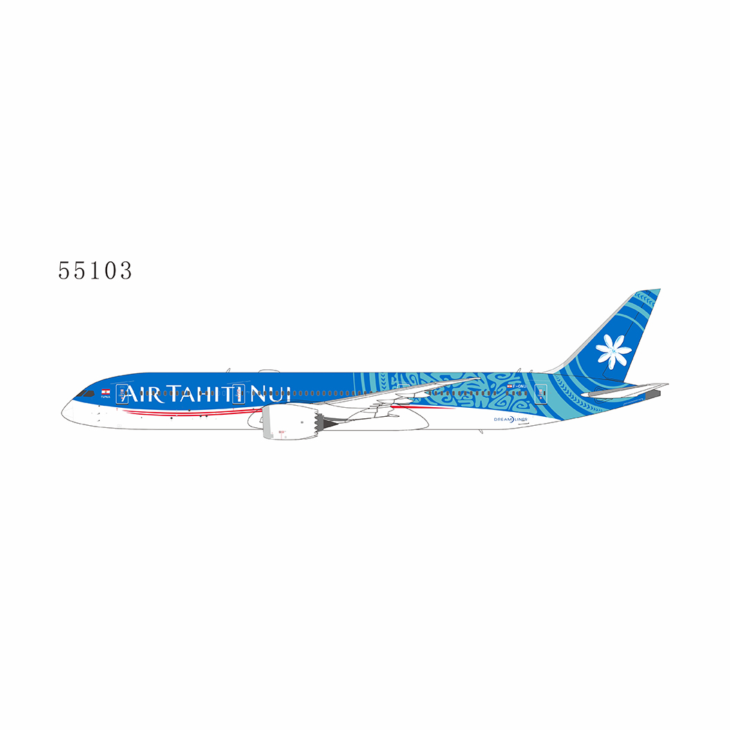 Modèle Avion Boeing 787-9 Air Tahiti Nui 25ème Anniversaire - F-ONUI, échelle 1:400, NG Model