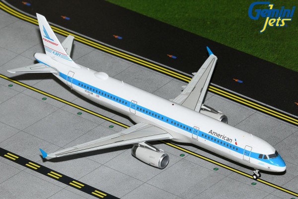 GeminiJets Airbus A321-200 American "Piedmont" Heritage N581UW 1:200 Modellflugzeug
