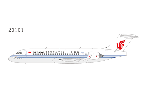COMAC ARJ21-700 Air China B-605U Scale 1/200