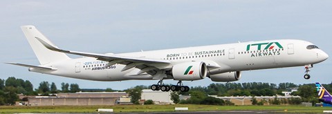 Airbus A350-900XWB ITA Airways "Born to be Sustainable" EI-IFD Scale 1/400