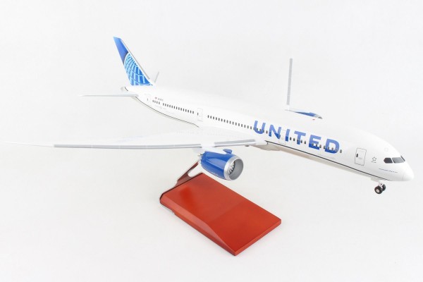 Boeing 787-9 United Airlines N22975 Scale 1/100 w/Gear