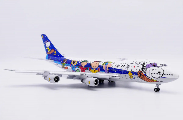 JC Wings Boeing 747-100 All Nippon (ANA) "Snoopy" Flaps Down JA8139 1:200 Modellflugzeug