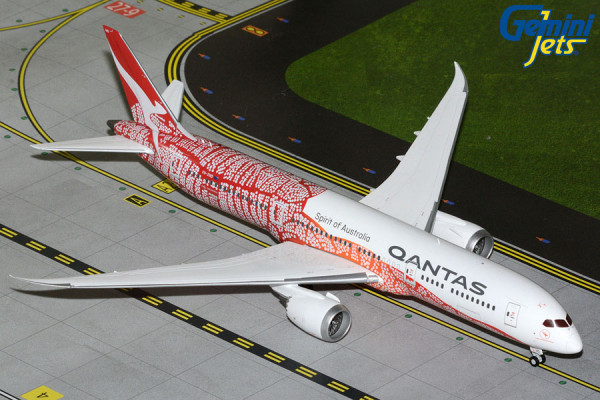 GeminiJets Boeing 787-9 Qantas "Yam Dreaming" VH-ZND 1:200 Modellflugzeug