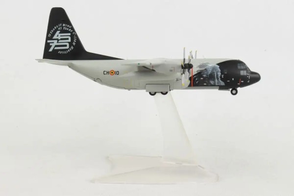 Herpa Wings Lockheed C-130H Hercules Belgian Air Component "15th Wing" CH-10 1:200 Modellflugzeug
