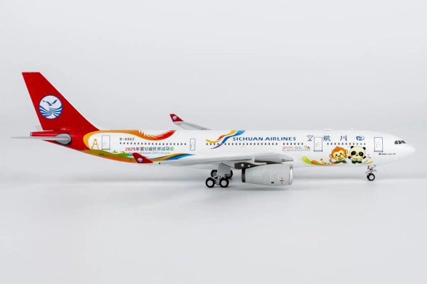 NG Model Airbus A330-200 Sichuan "World Games 2025 Chengdu" B-8962 1:400 Modellflugzeug
