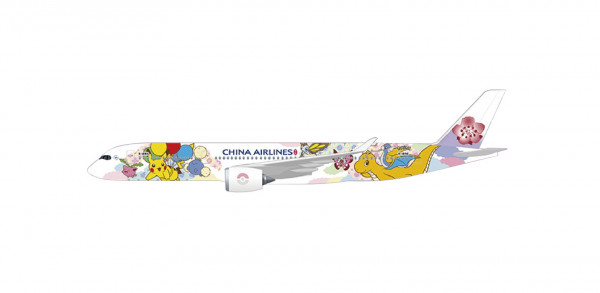 JC Wings Airbus A350-900 China Airlines "Pikachu" B-18916 1:200 Modellflugzeug