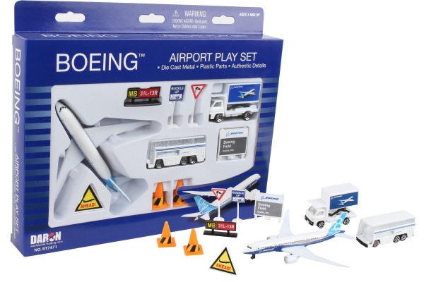 Airport Play Set Boeing Commercial