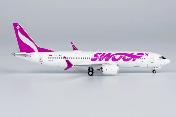 NG Model Boeing 737-MAX8 SWOOP #Swoopster C-GJKK 1:400 Modellflugzeug