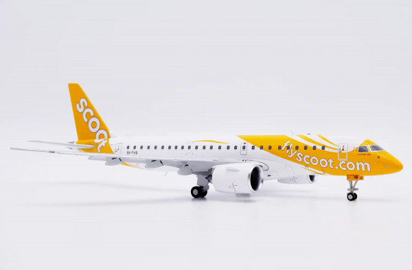 JC Wings Embraer E190-E2 Scoot Flaps Down 9V-THB 1:200 Modellflugzeug