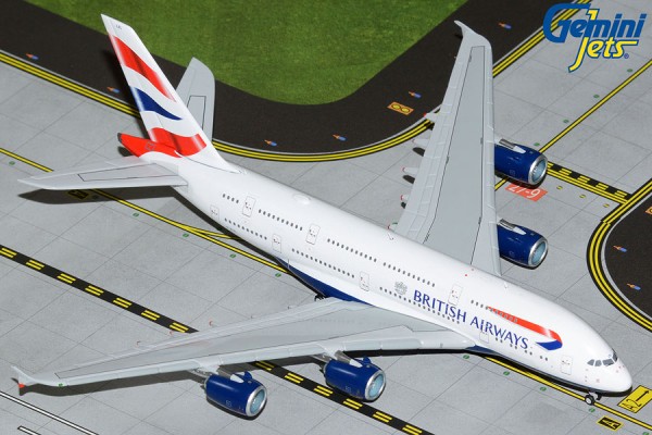 Gemini Airbus A380-800 British Airways G-XLEL 1:400 Modellflugzeug
