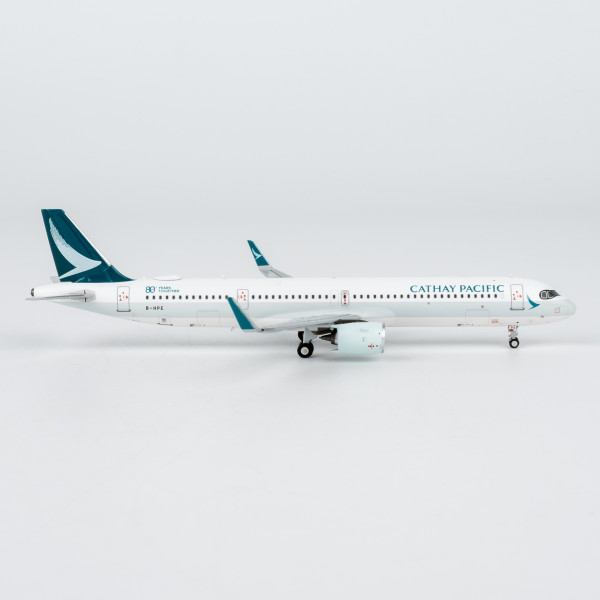 NG Model Airbus A321neo Cathay Pacific "80 Years Together" B-HPE 1:400 Modellflugzeug