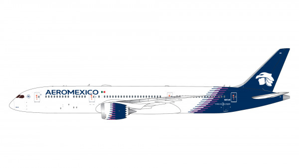 GeminiJets Boeing 787-9 Aeroméxico N815AM 1:400 Modellflugzeug
