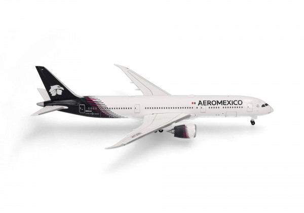 Herpa Wings Boeing 787-9 Aeroméxico New Livery N815AM 1:500 Modellflugzeug