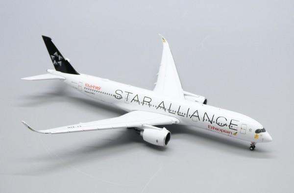 Airbus A350-900XWB Ethiopian Airlines "Star Alliance Livery" Flaps Down Version ET-AYN Scale 1/400
