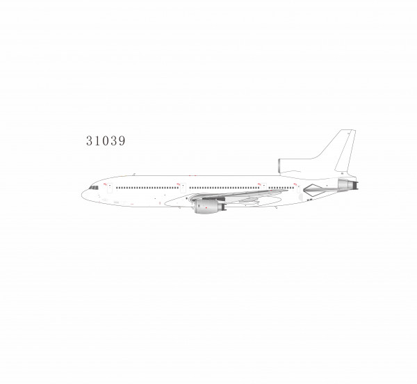 NG Model Lockheed L-1011-100 TriStar Blank white Model 1:400 Modellflugzeug