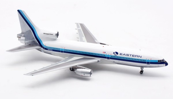 Lockheed L-1011-385-1 TriStar Eastern Air Lines polished N303EA plus stand Scale 1/200