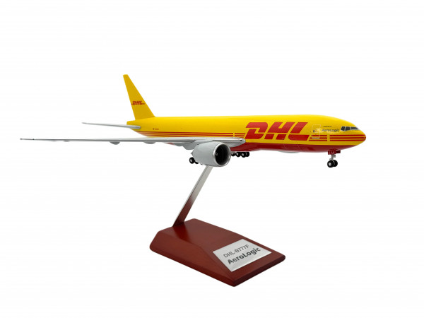 Limox Boeing 777-200F DHL Cargo operated by Aerologic 1:200 Modellflugzeug