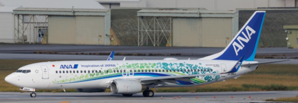 JC Wings Boeing 737-800 All Nippon (ANA) "Furusato Jet" JA58AN 1:400 Modellflugzeug
