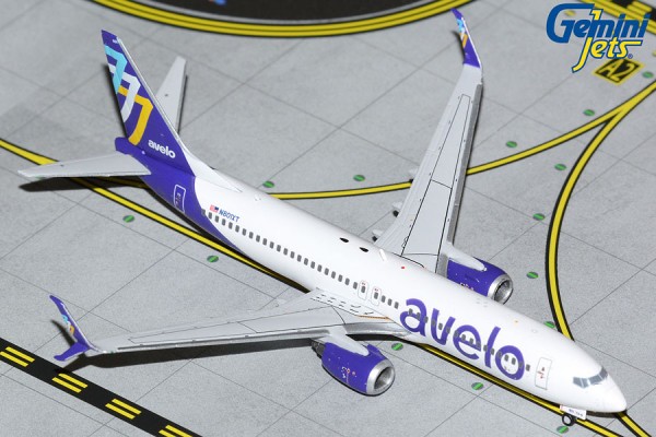 Boeing 737-800S Avelo Airlines N801XT Scale 1/400
