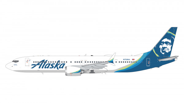 GeminiJets Boeing 737-MAX9 Alaska N708AL 1:200 Modellflugzeug