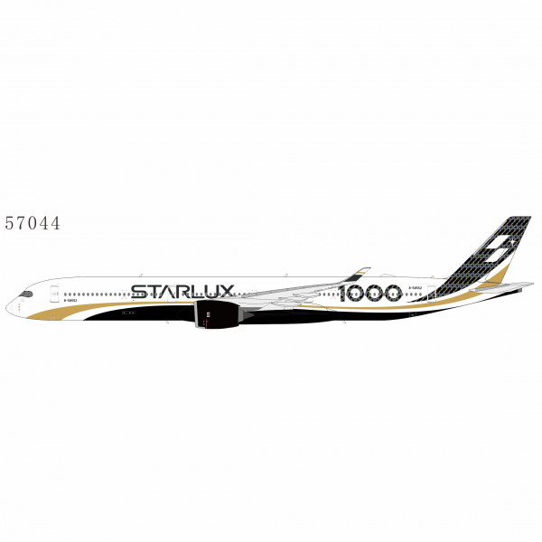 NG Model Airbus A350-1000 Starlux "Carbon Fiber" B-58552 1:400 Modellflugzeug