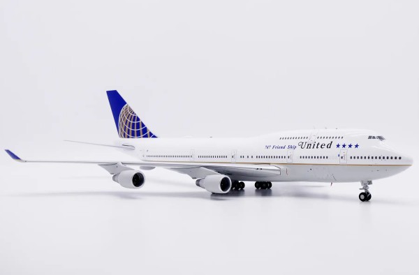 JC Wings Boeing 747-400 United "747 Friend Ship" N118UA 1:200 Modellflugzeug