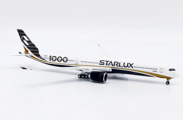 JC Wings Airbus A350-1000 Starlux "Carbon Fiber" B-58551 1:400 Modellflugzeug