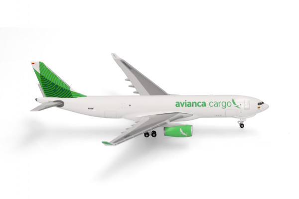 Herpa Wings Airbus A330-200F Avianca Cargo "Green Livery" N331QT 1:500 Modellflugzeug