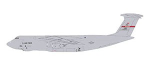 Lockheed C-5M Super Galaxy U.S. Air Force Westover Force Base Scale 1/400