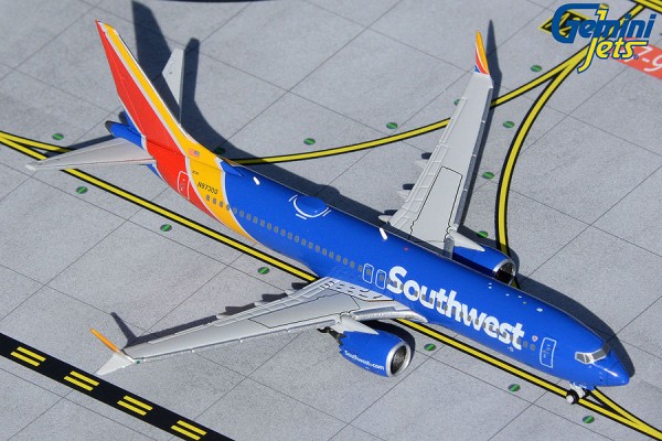 Boeing 737 MAX 8 Southwest Airlines N8730Q Scale 1/400