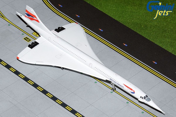 Concorde British Airways final livery G-BOAA Scale 1/200