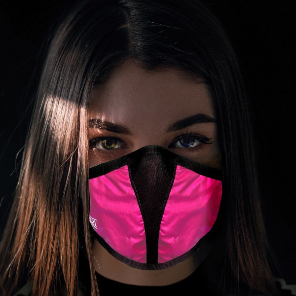 Mund- und Nasenschutz Maske pink