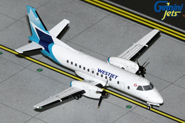 GeminiJets Saab 340B Westjet Pacific Coastal C-GOIA 1:200 Modellflugzeug
