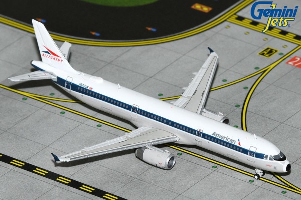 GeminiJets Airbus A321-200 American "Allegheny" Heritage N579UW 1:400 Modellflugzeug