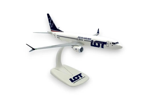 PPC Boeing 737-MAX8 LOT Polish SP-LVA 1:200 Modellflugzeug