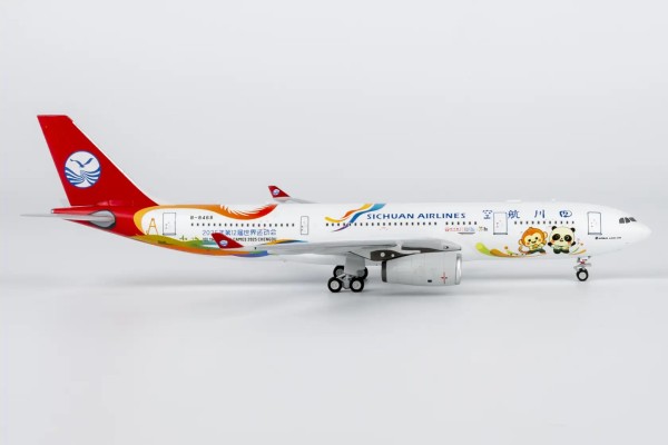 NG Model Airbus A330-200 Sichuan "World Games 2025 Chengdu" B-8468 1:400 Modellflugzeug