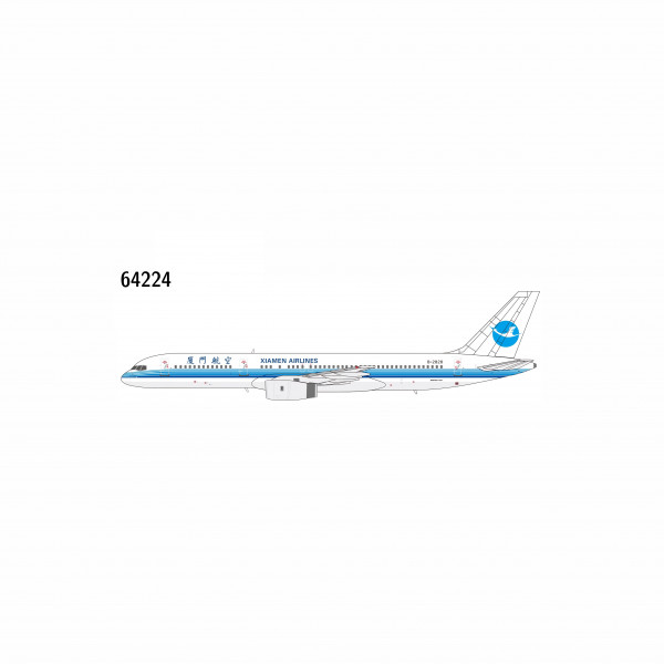 NG Model Boeing 757-200 Xiamen classics colors B-2828 1:400 Modellflugzeug