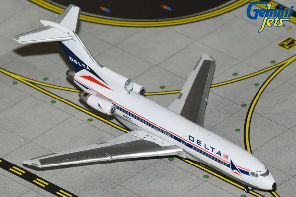 GeminiJets Boeing 727-100 Delta "Widget" N1633 1:400 Modellflugzeug