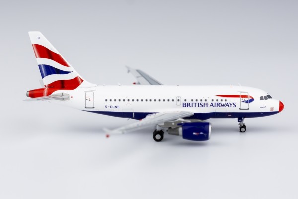 Airbus A318-100 British Airways "red nose; without crown" G-EUNB Scale 1/400