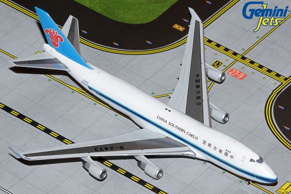 Boeing 747-400F China Southern Cargo "Interactive Series" B-2473 Scale 1/400